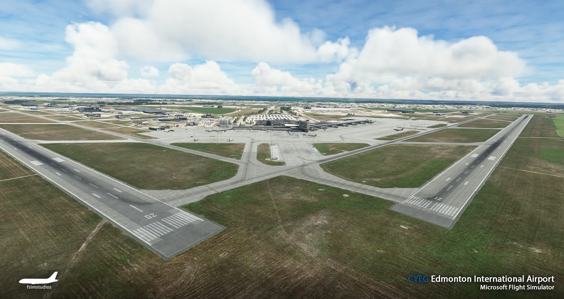 Аэропорт CYEG ( Эдмонтон, Канада )