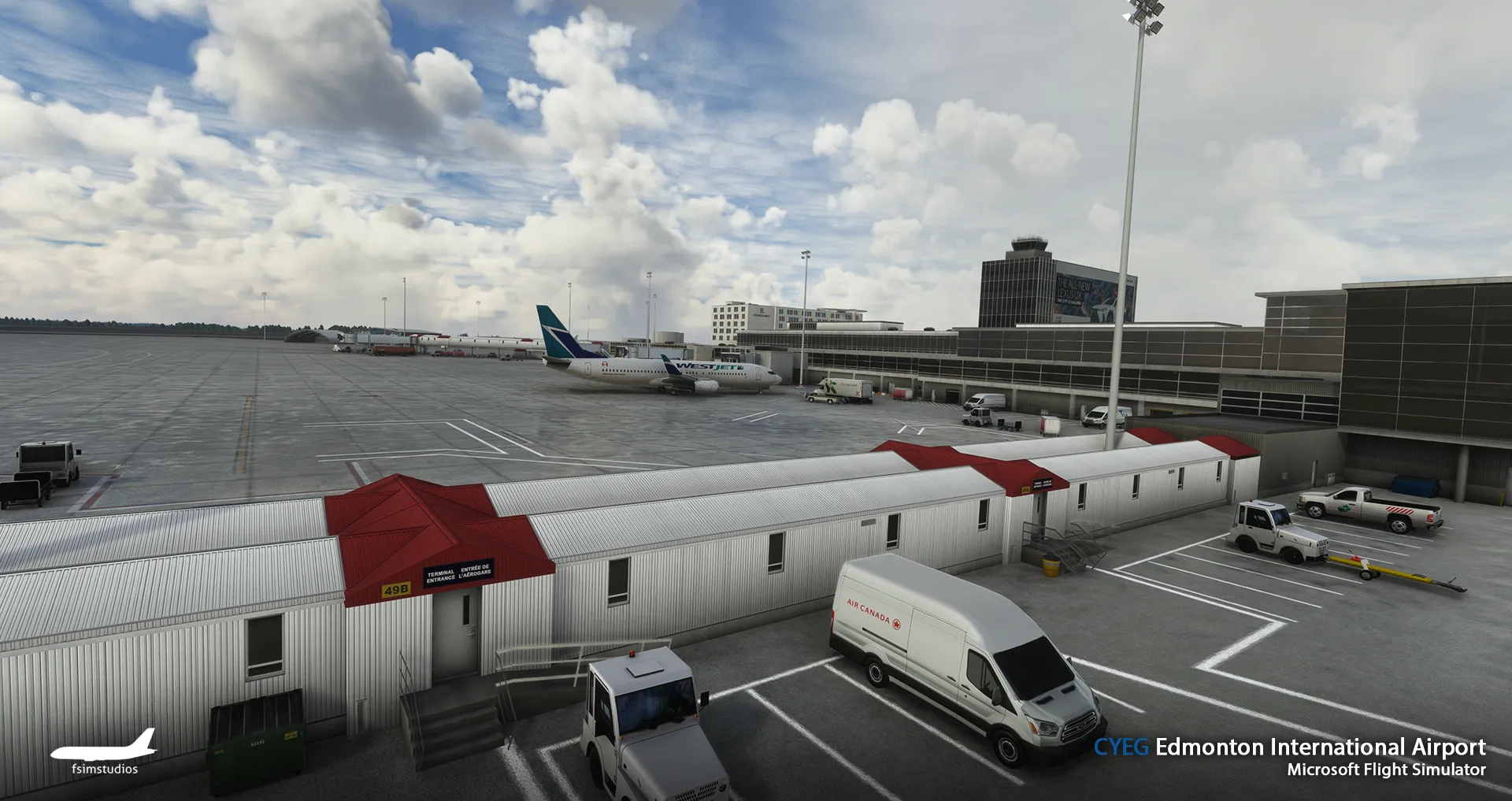 Аэропорт CYEG ( Эдмонтон, Канада )