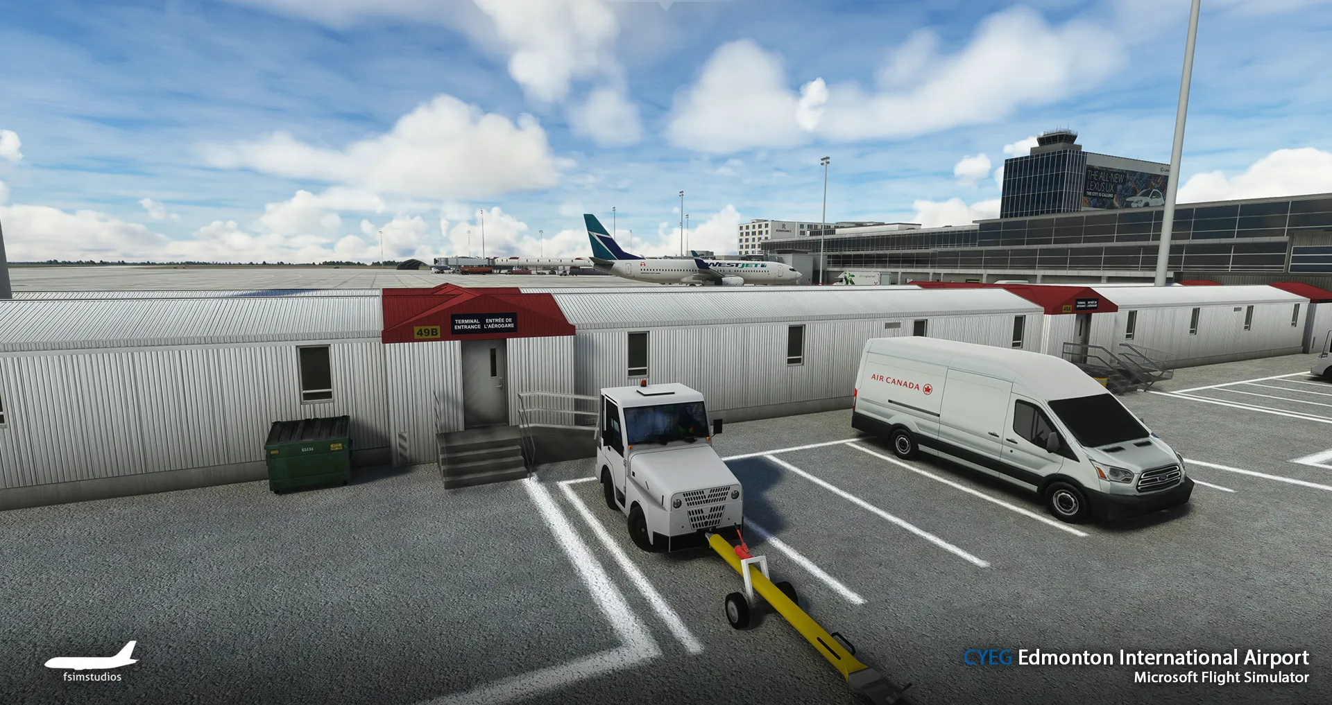 Аэропорт CYEG ( Эдмонтон, Канада )