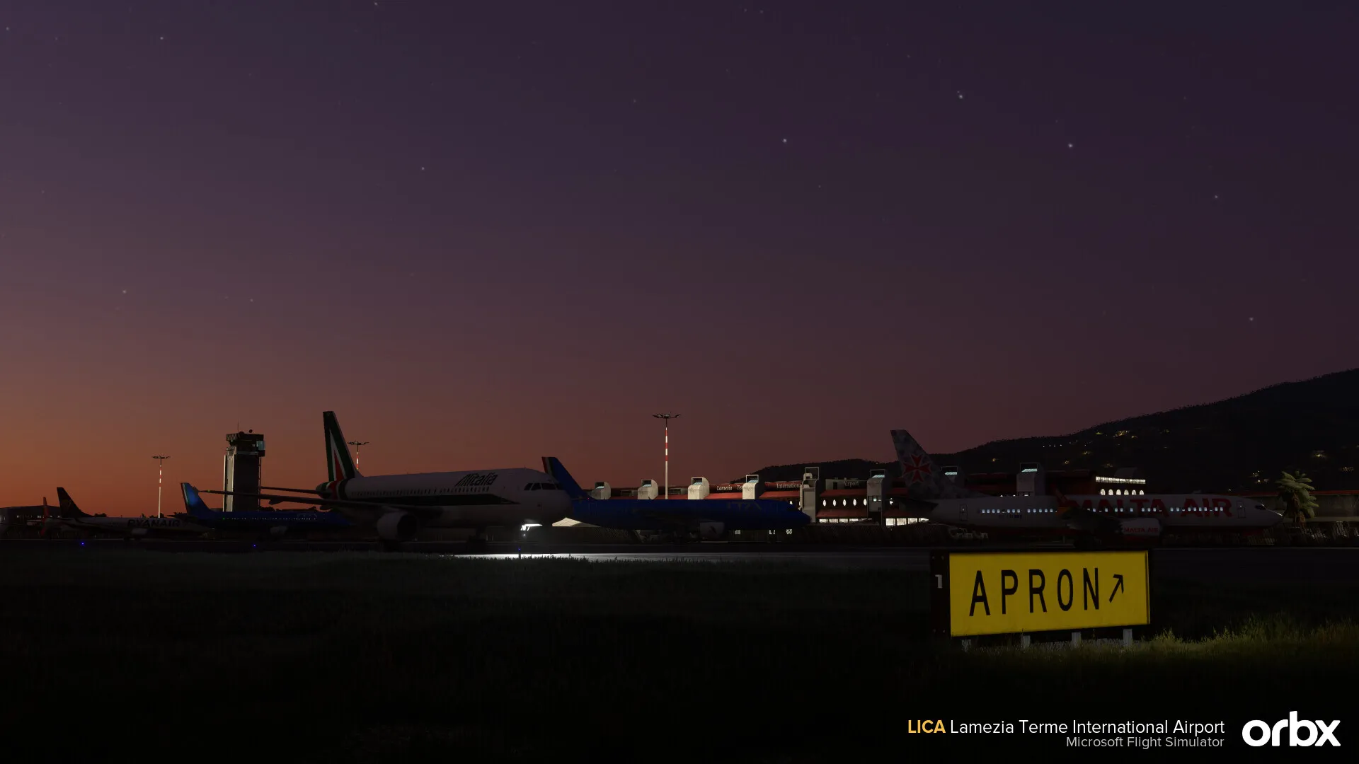 Аэропорт LICA ( Ламеция-Терме, Италия )