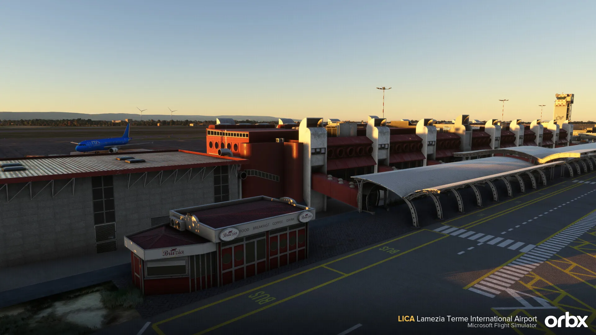 Аэропорт LICA ( Ламеция-Терме, Италия )