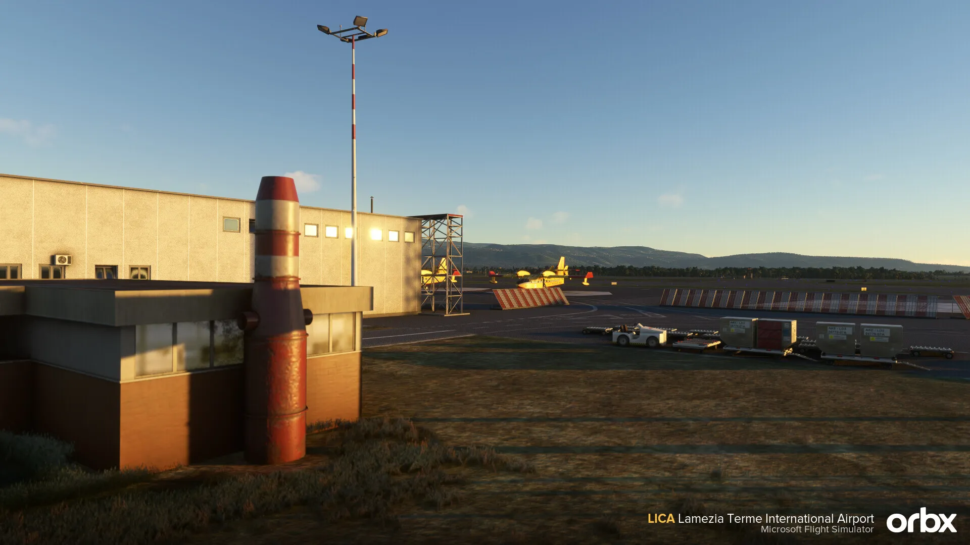 Аэропорт LICA ( Ламеция-Терме, Италия )