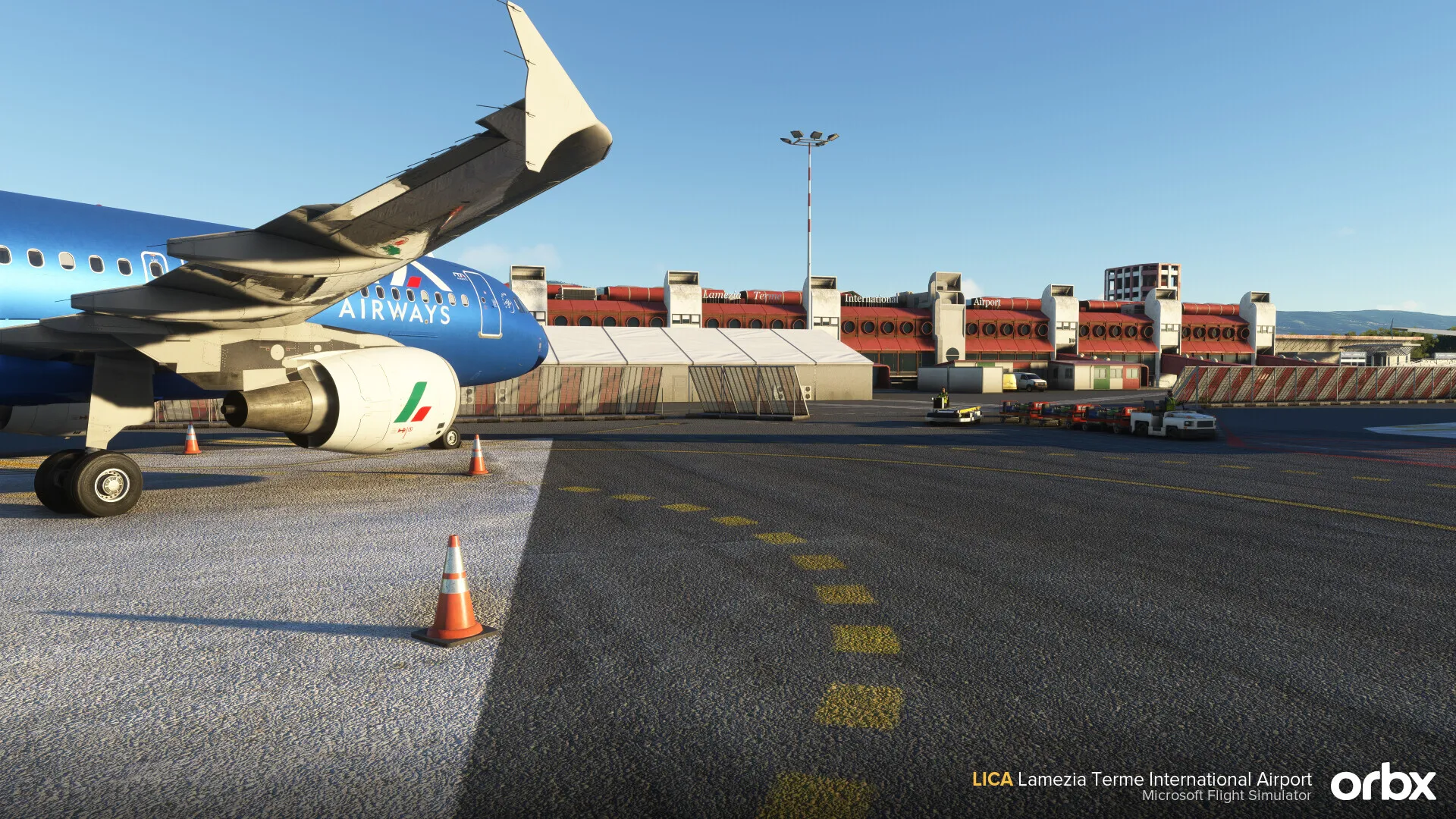 Аэропорт LICA ( Ламеция-Терме, Италия )