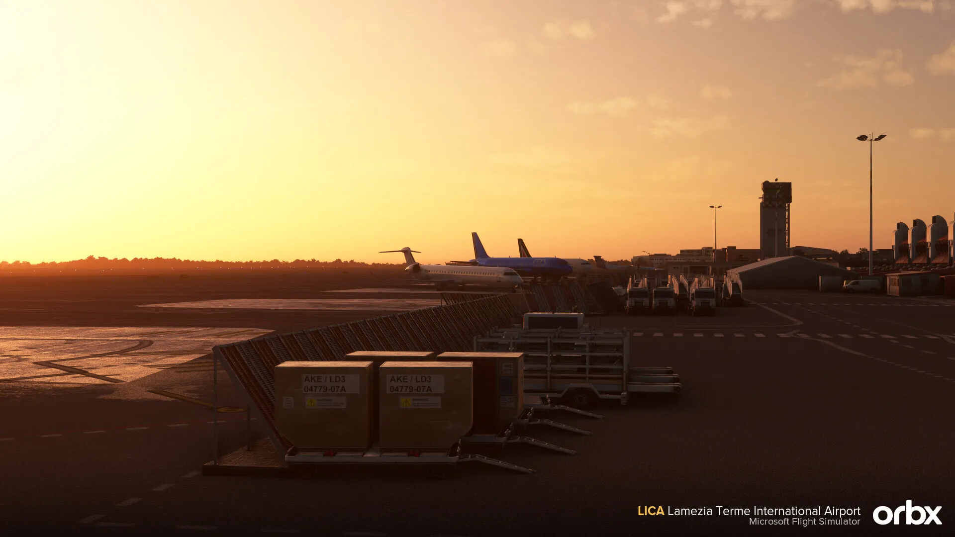 Аэропорт LICA ( Ламеция-Терме, Италия )