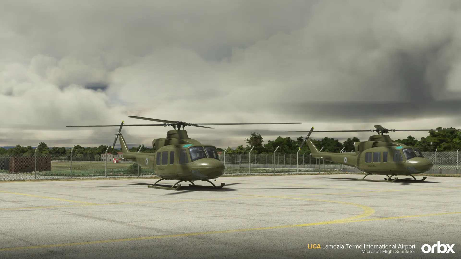 Аэропорт LICA ( Ламеция-Терме, Италия )