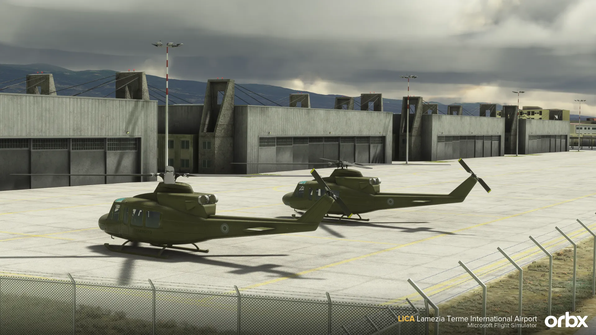 Аэропорт LICA ( Ламеция-Терме, Италия )