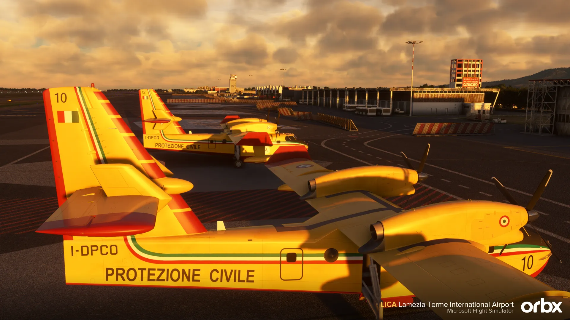 Аэропорт LICA ( Ламеция-Терме, Италия )