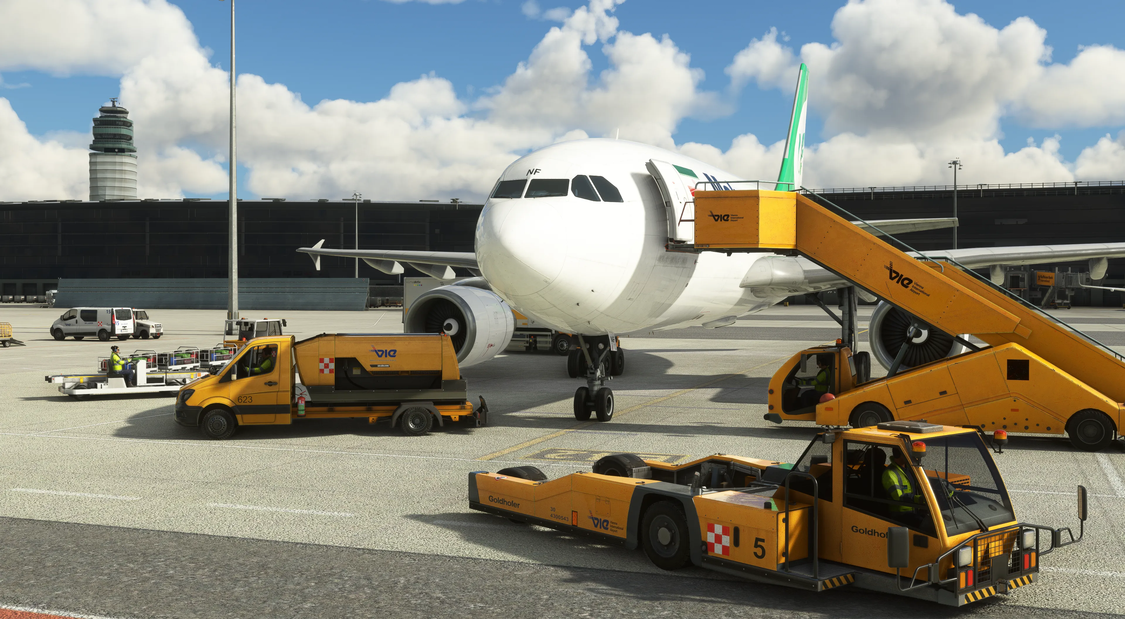 Аэропорт LOWW ( Вена, Австрия )