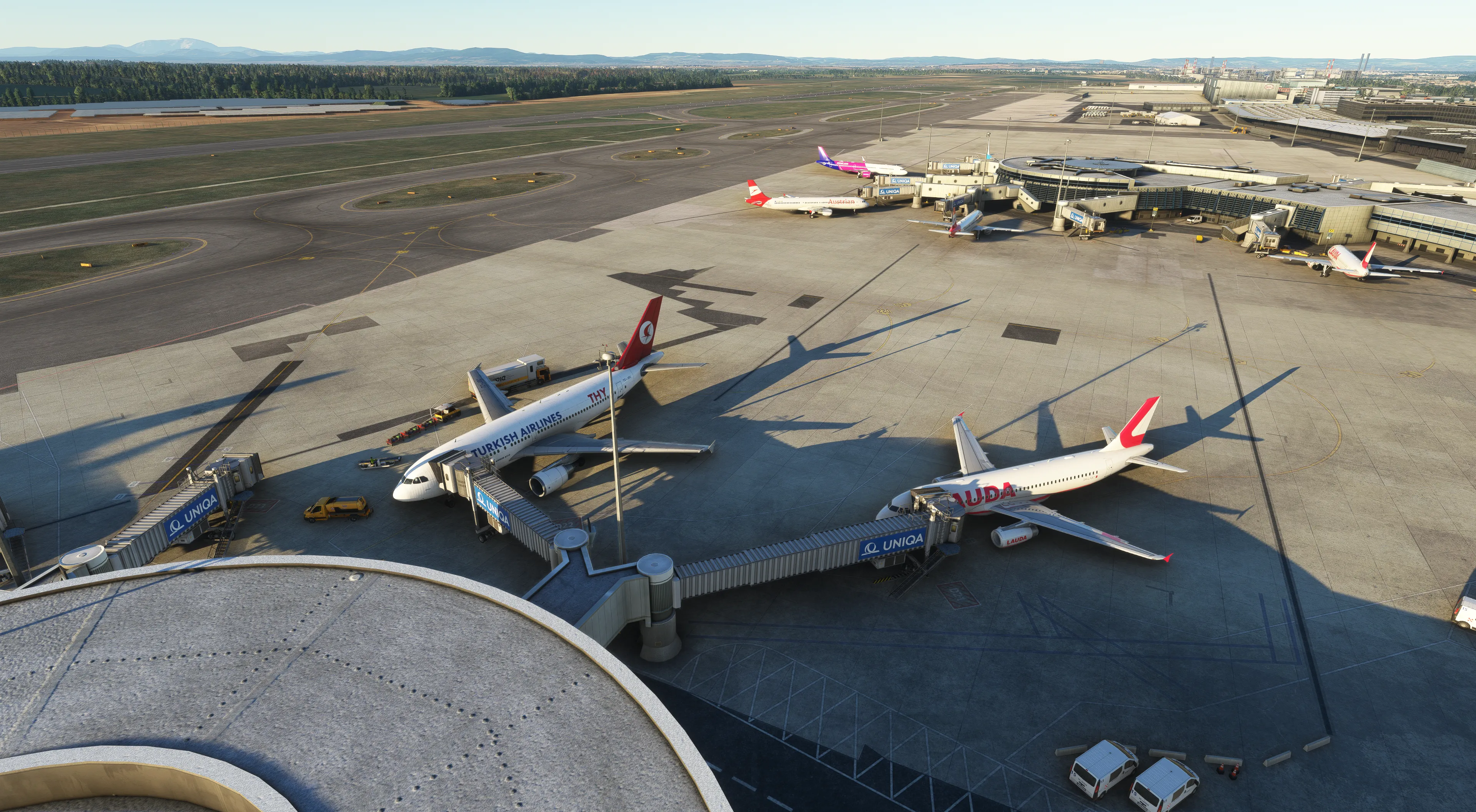 Аэропорт LOWW ( Вена, Австрия )