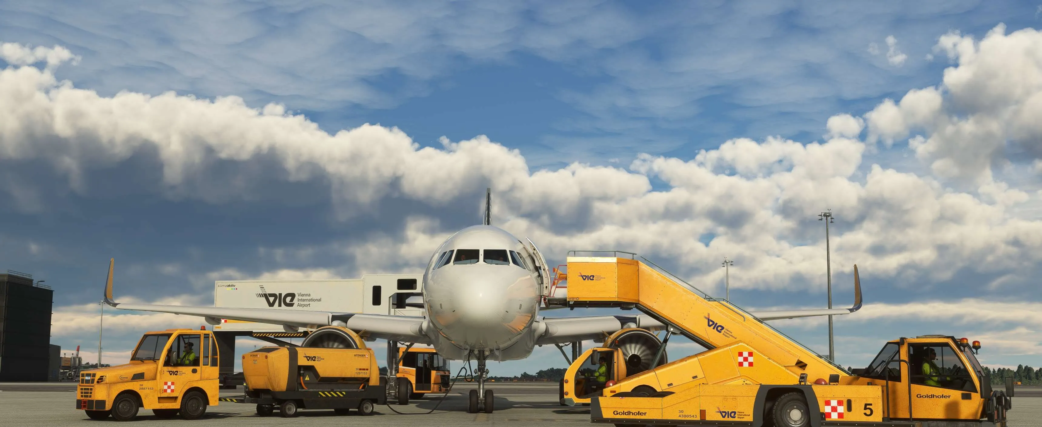 Аэропорт LOWW ( Вена, Австрия )