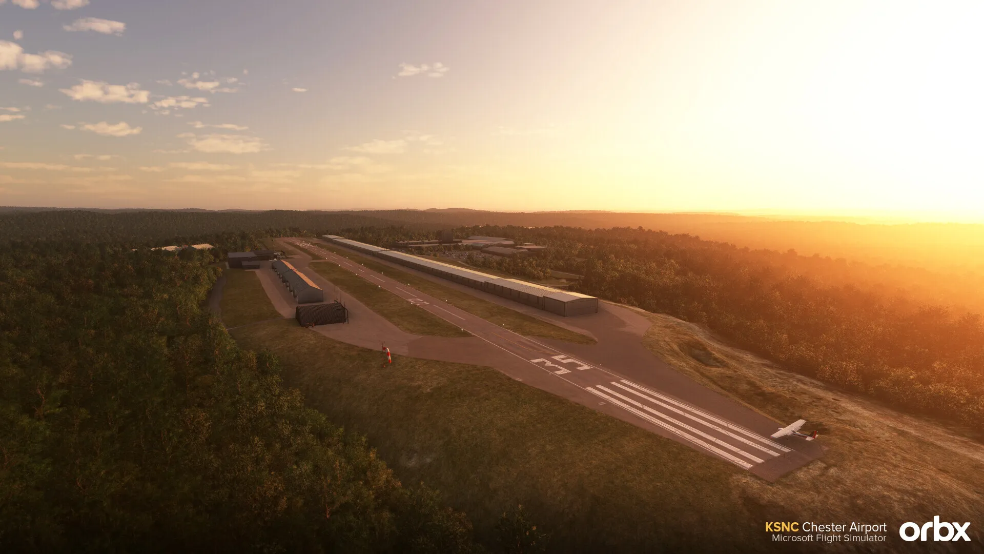 Аэропорт KSNC ( Честер, США )