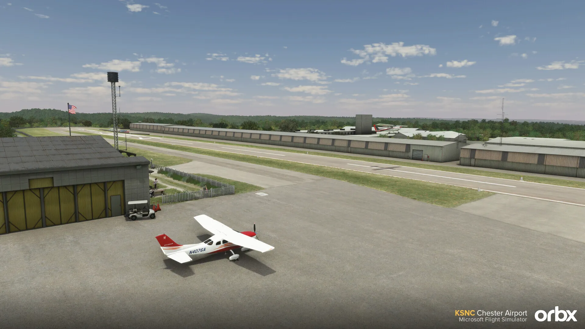 Аэропорт KSNC ( Честер, США )