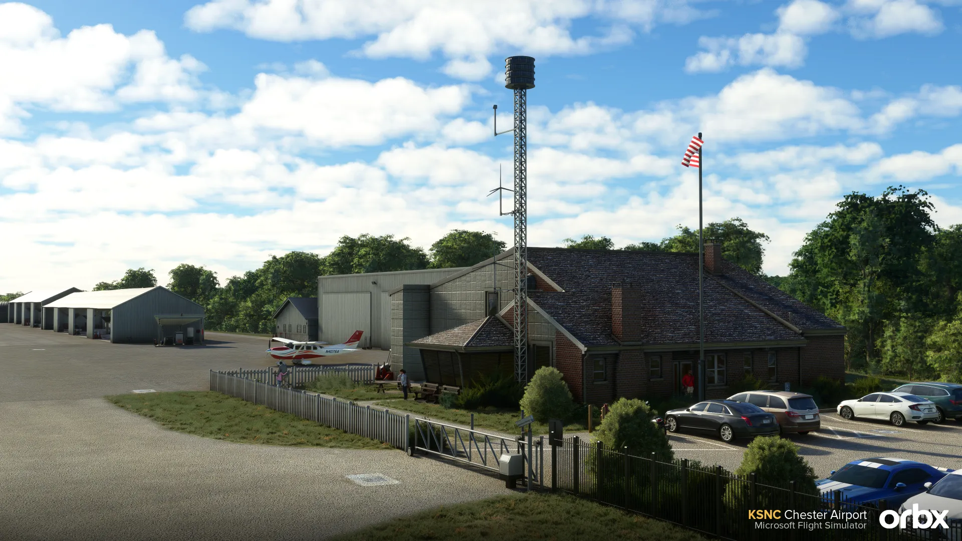 Аэропорт KSNC ( Честер, США )