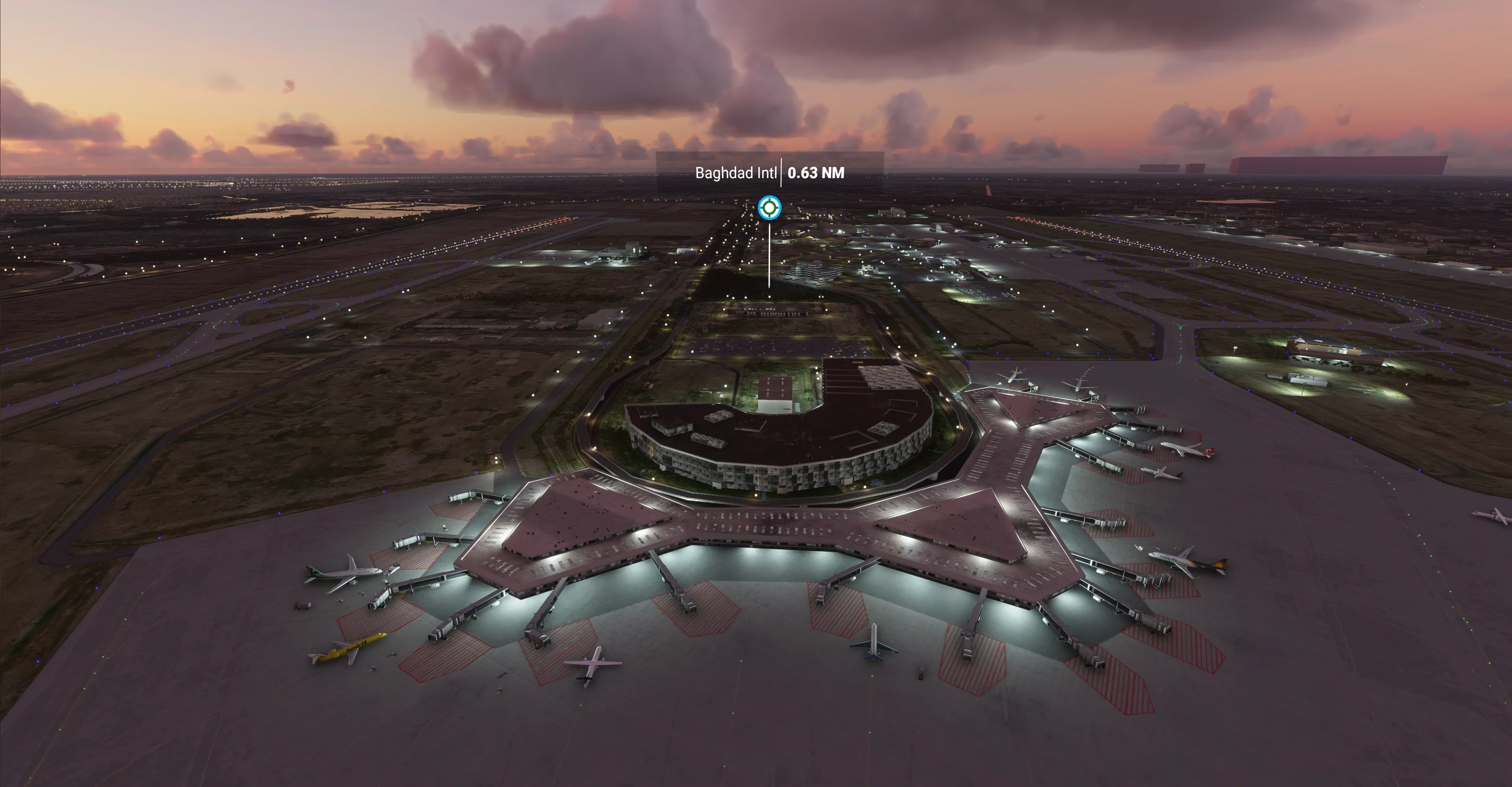 Аэропорт ORBI ( Багдад, Ирак )