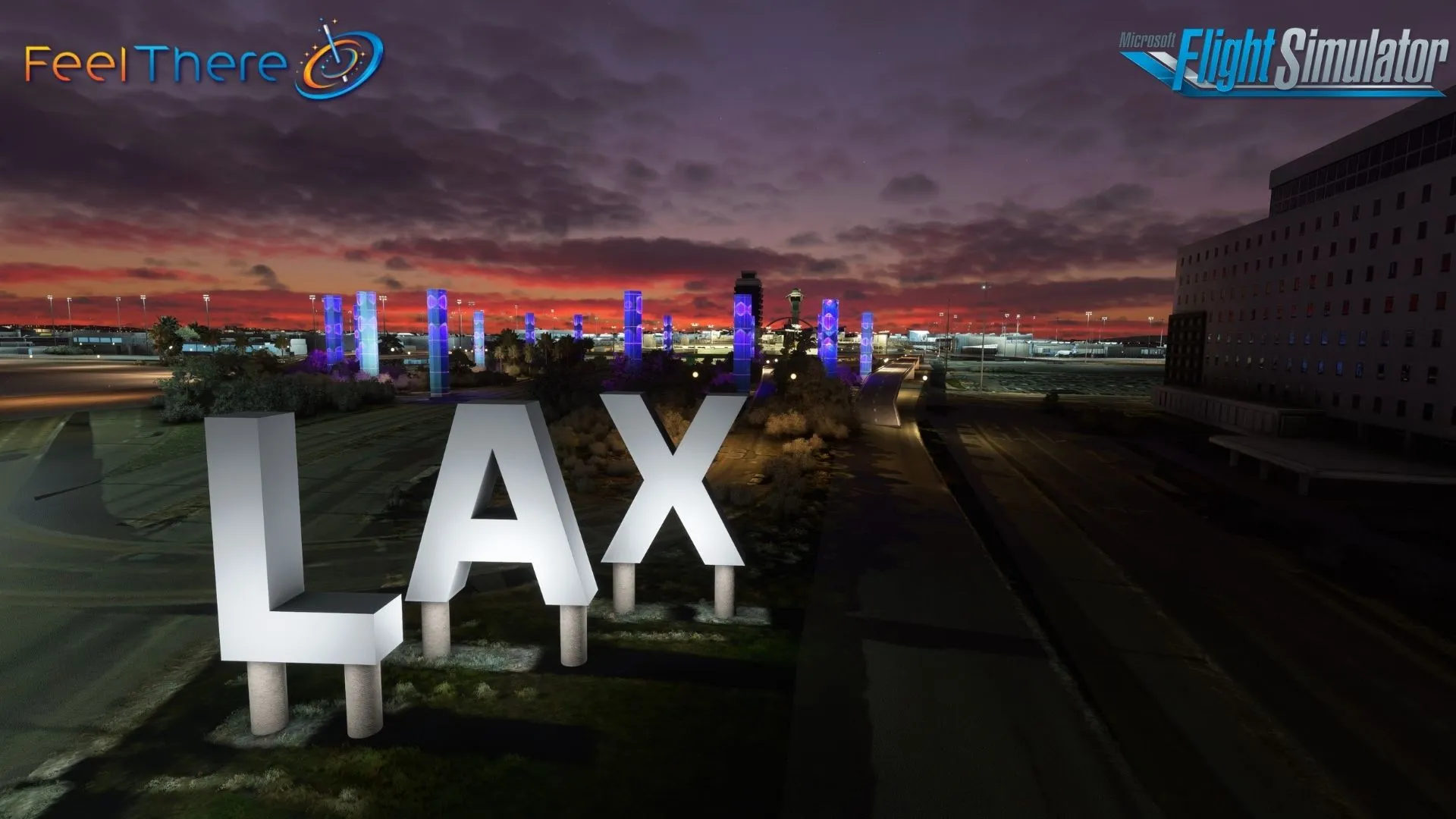 Аэропорт KLAX ( Лос-Анджелес, США )