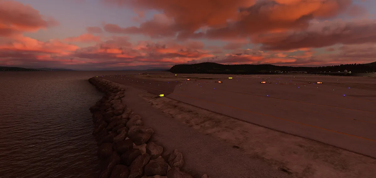 Аэропорт ENVA ( Тронхейм, Норвегия )