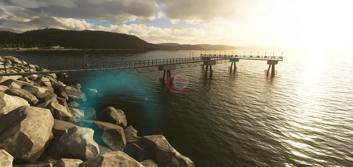 Аэропорт ENVA ( Тронхейм, Норвегия )