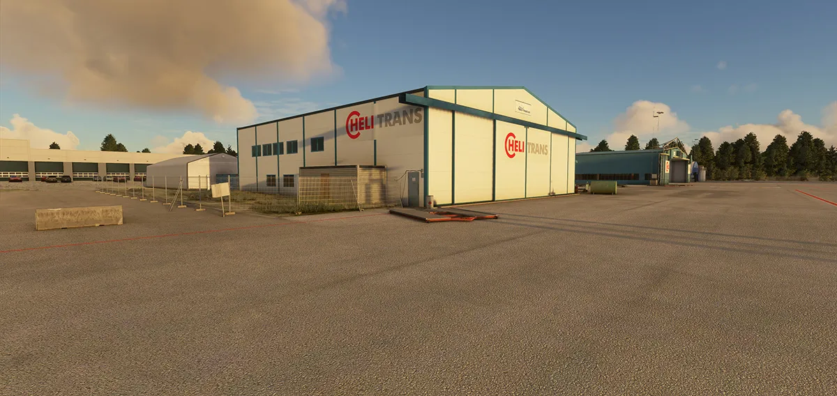 Аэропорт ENVA ( Тронхейм, Норвегия )