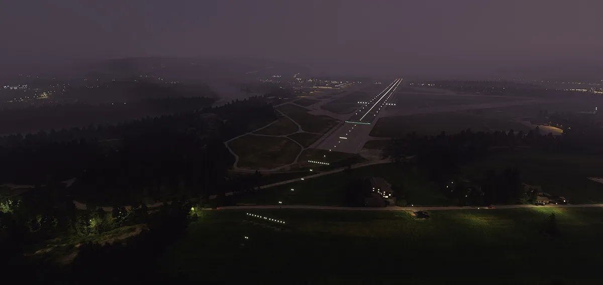 Аэропорт ENVA ( Тронхейм, Норвегия )