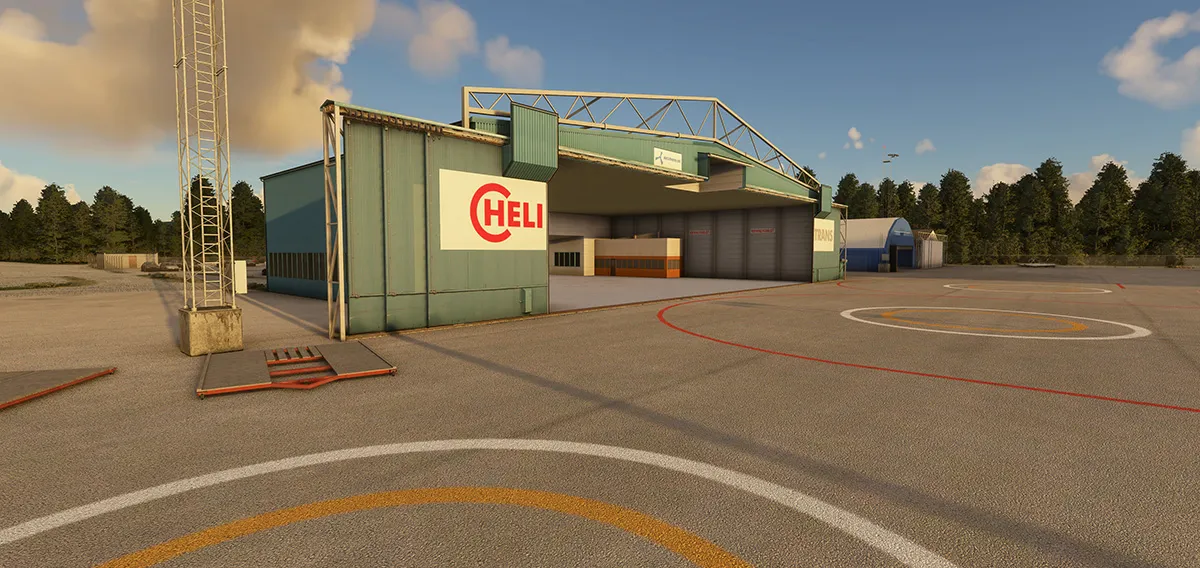 Аэропорт ENVA ( Тронхейм, Норвегия )