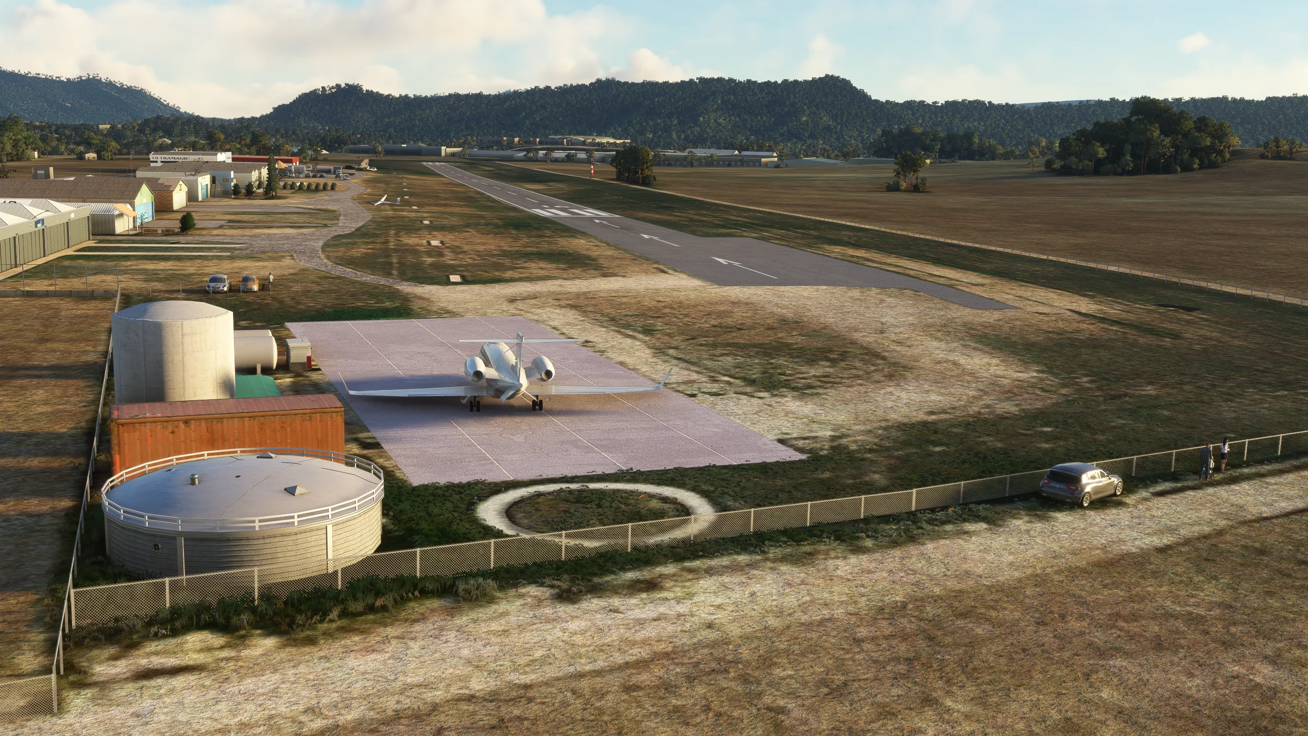 Аэродром LEIG ( Оден, Испания )