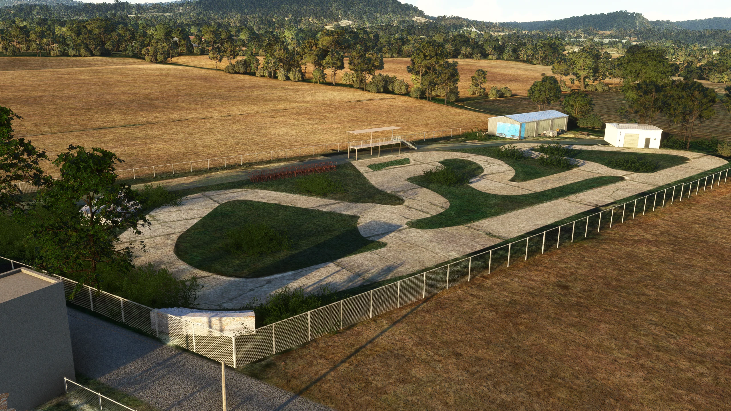 Аэродром LEIG ( Оден, Испания )