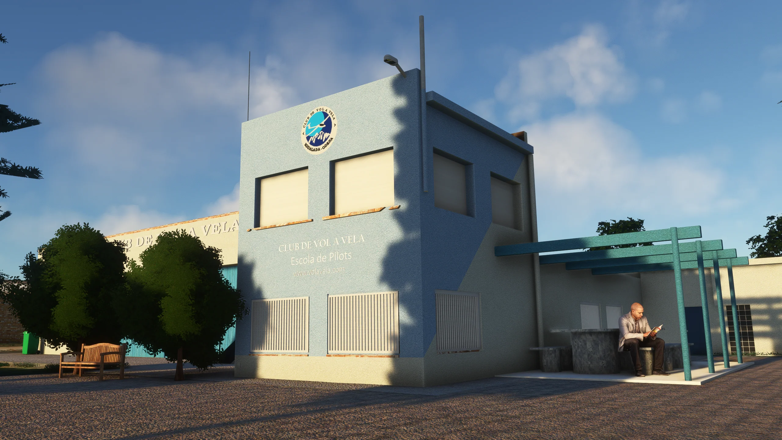 Аэродром LEIG ( Оден, Испания )