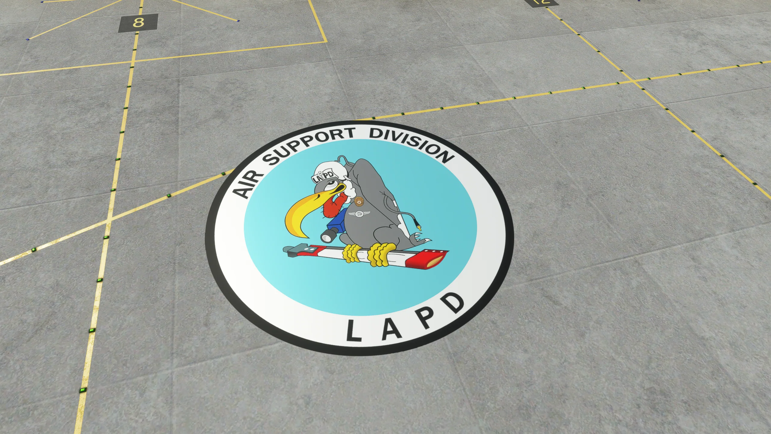 Хелипорт 58CA ( Лос-Анджелес, США )