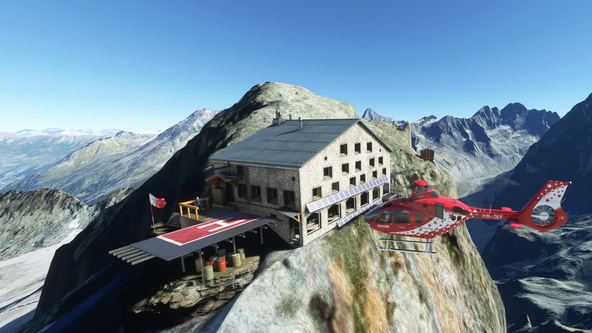 Хелипорты LSXX ( Альпы, Швейцария )
