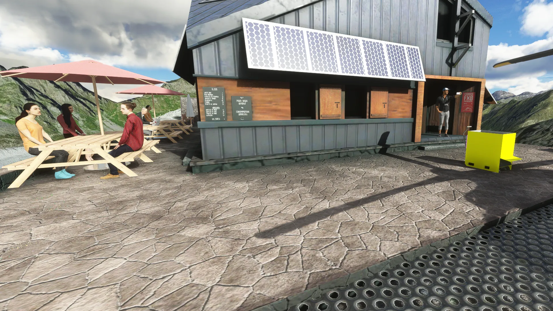 Хелипорты LSXX ( Альпы, Швейцария )