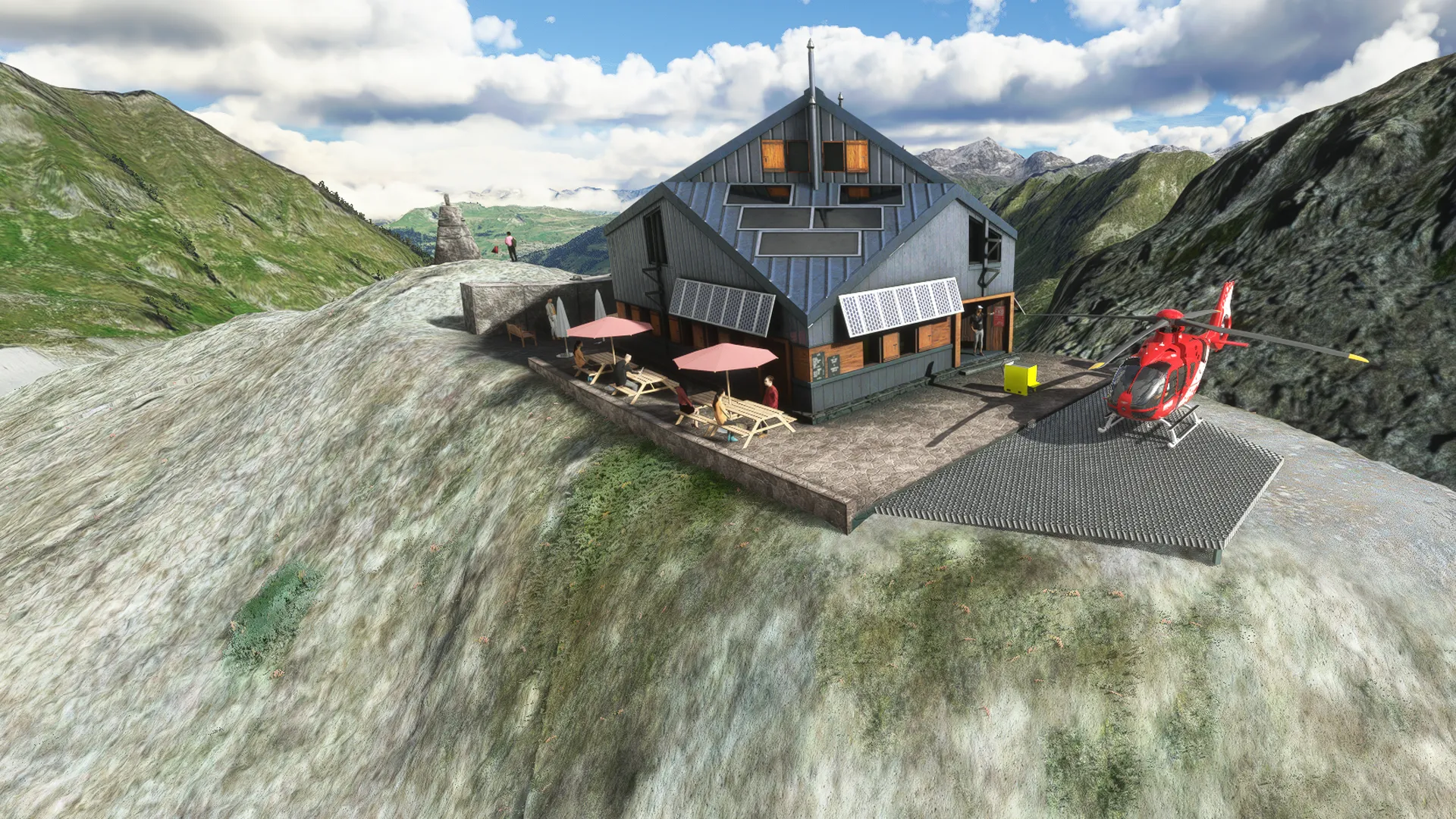 Хелипорты LSXX ( Альпы, Швейцария )