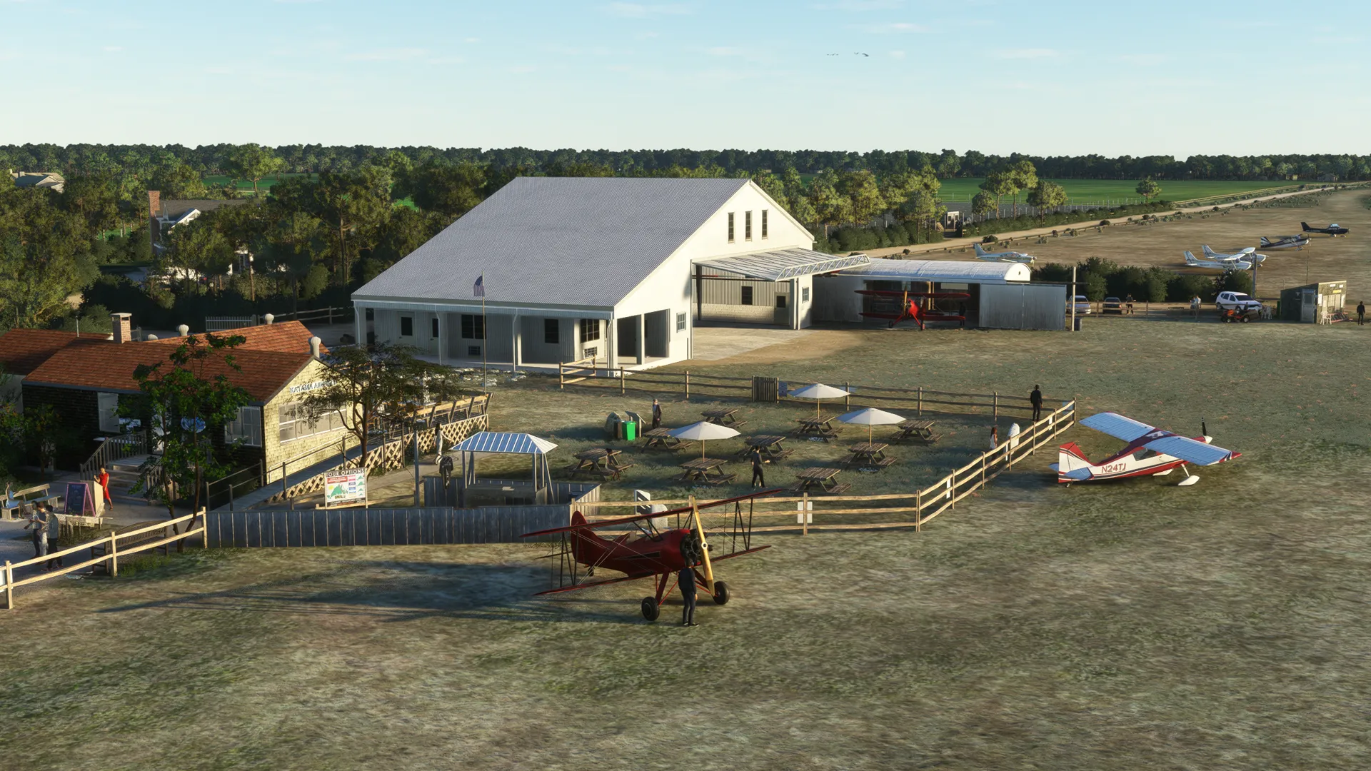 Аэропорт 1B2 ( Эдгартаун, США )