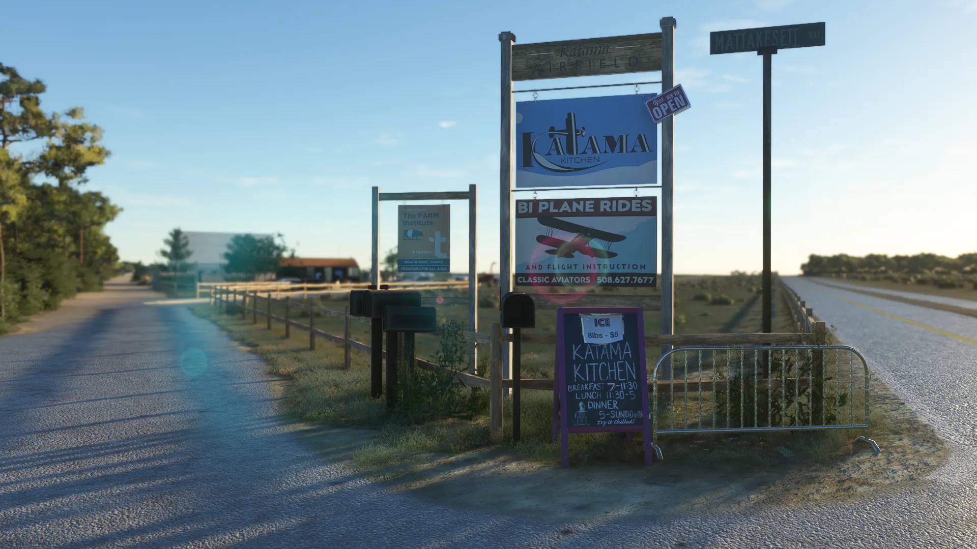 Аэропорт 1B2 ( Эдгартаун, США )