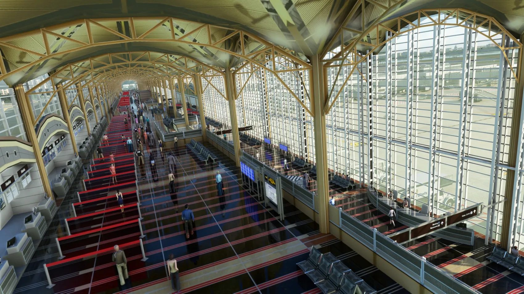 Аэропорт KDCA ( Арлингтон, США )