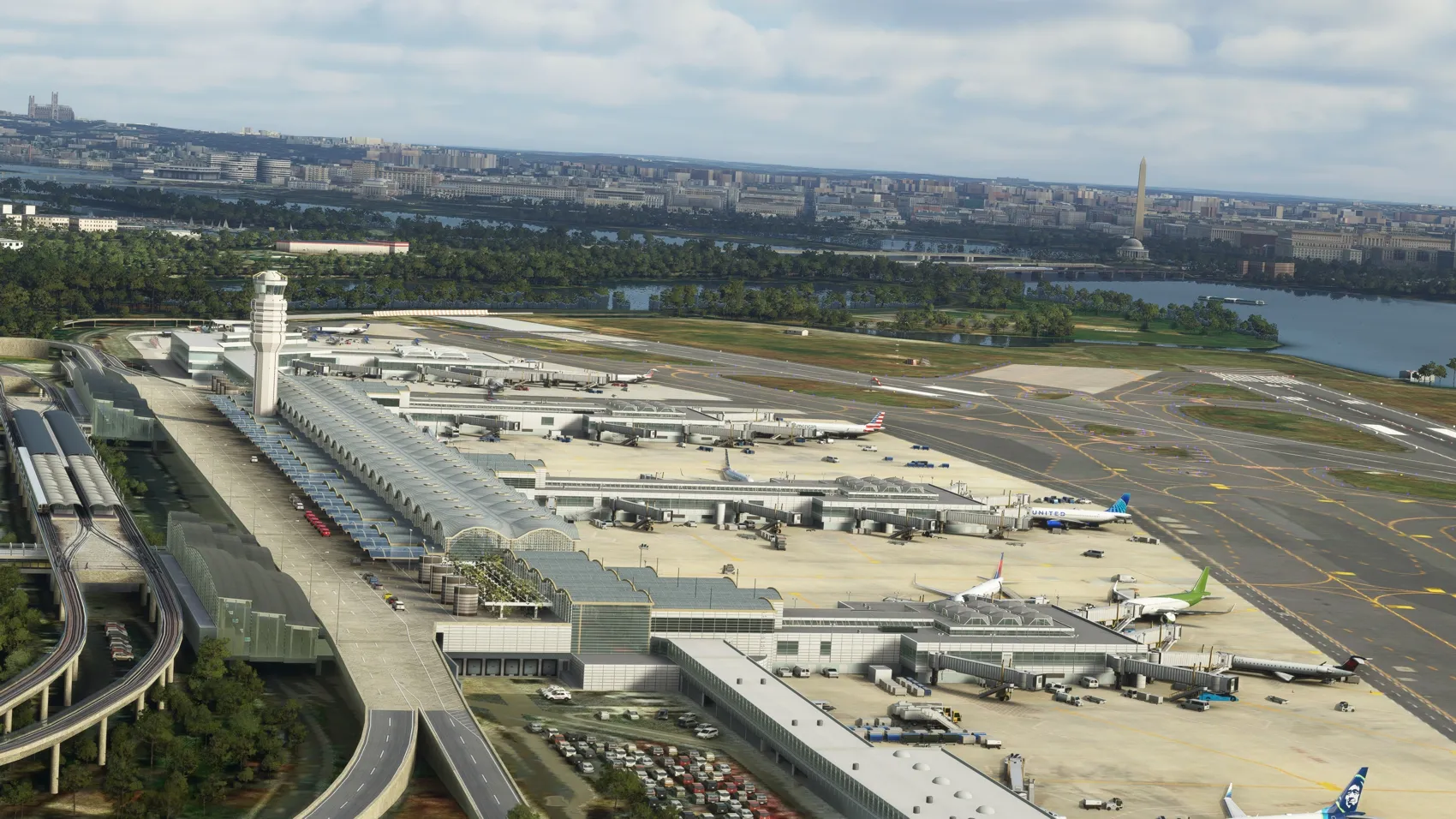 Аэропорт KDCA ( Арлингтон, США )