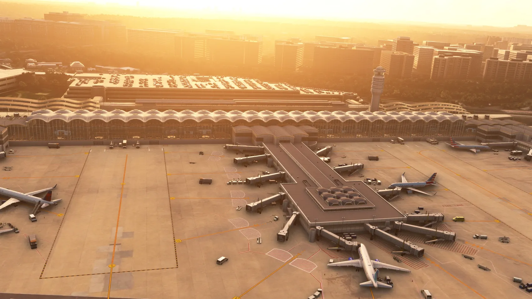 Аэропорт KDCA ( Арлингтон, США )