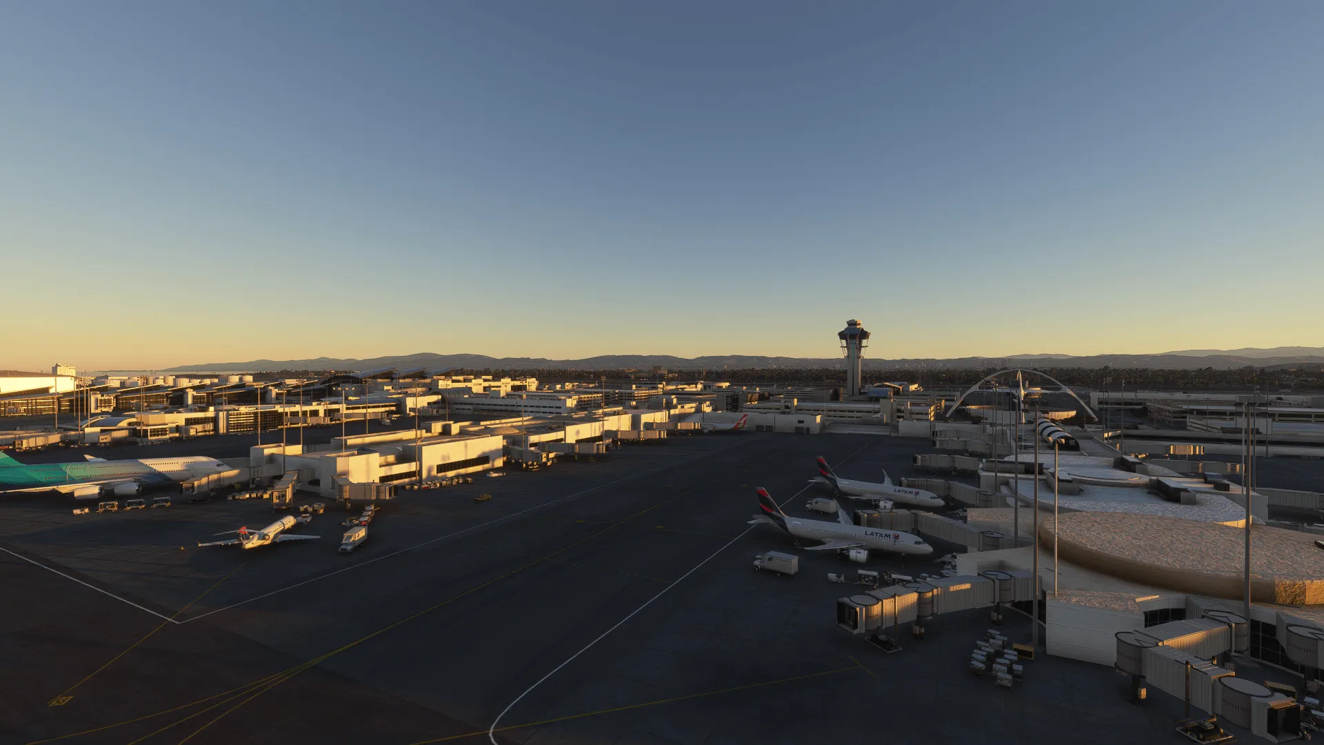 Аэропорт KLAX ( Лос-Анджелес, США )