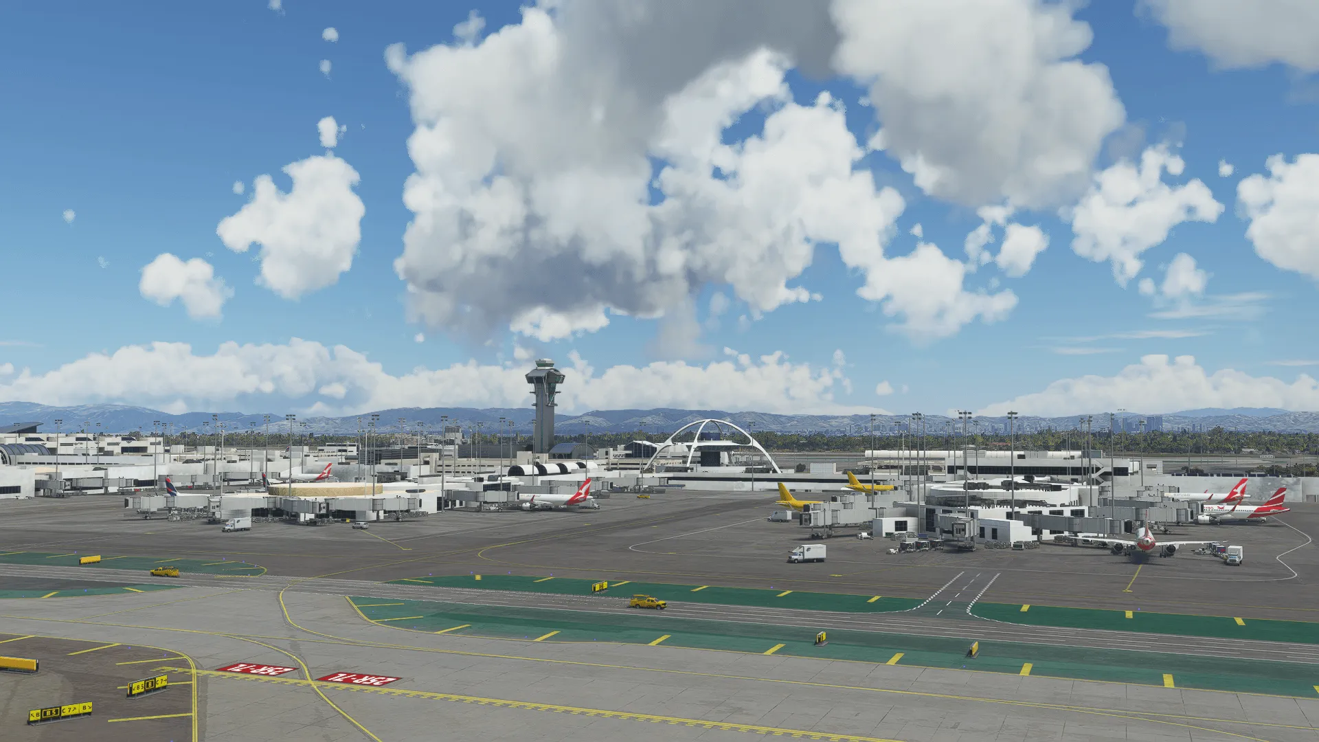 Аэропорт KLAX ( Лос-Анджелес, США )