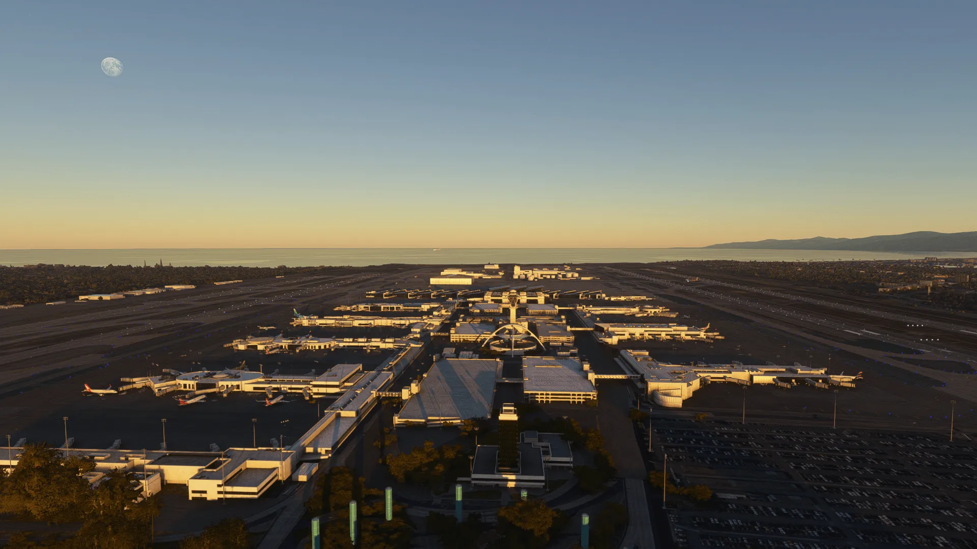 Аэропорт KLAX ( Лос-Анджелес, США )