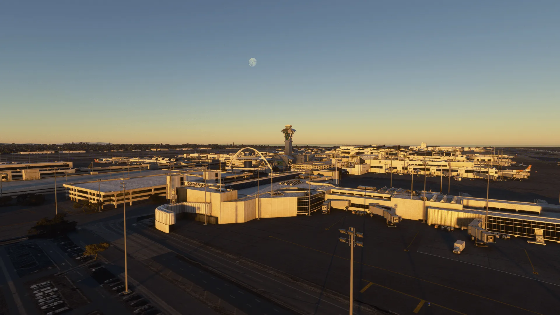 Аэропорт KLAX ( Лос-Анджелес, США )