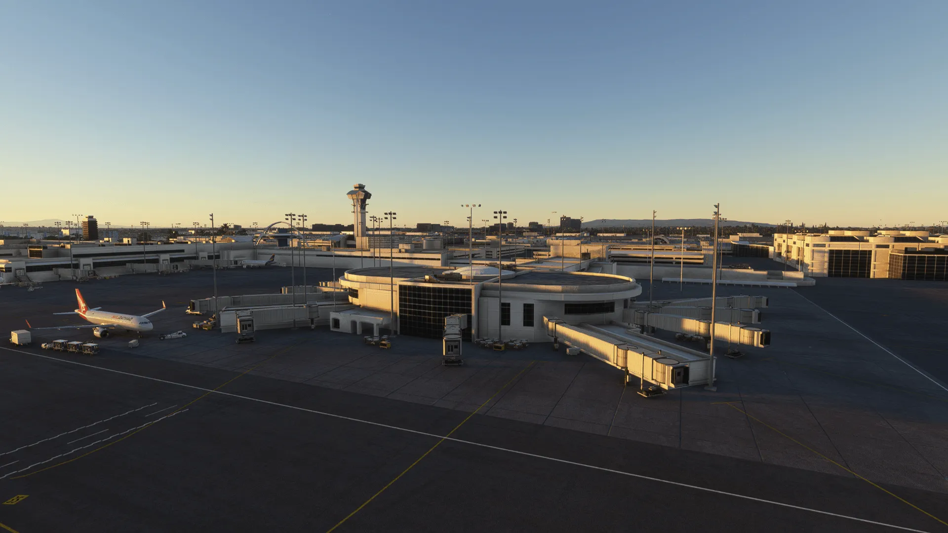 Аэропорт KLAX ( Лос-Анджелес, США )