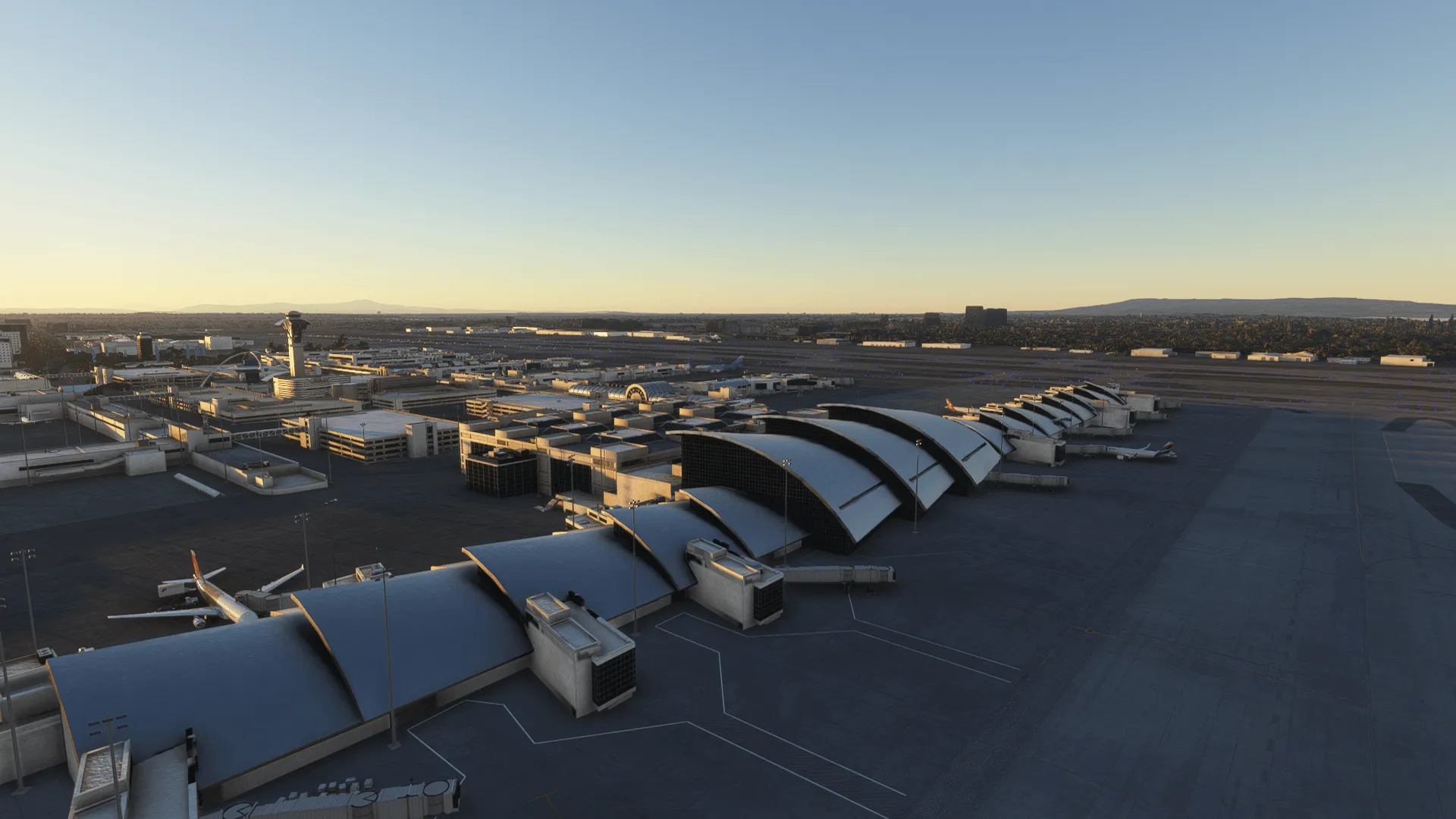 Аэропорт KLAX ( Лос-Анджелес, США )