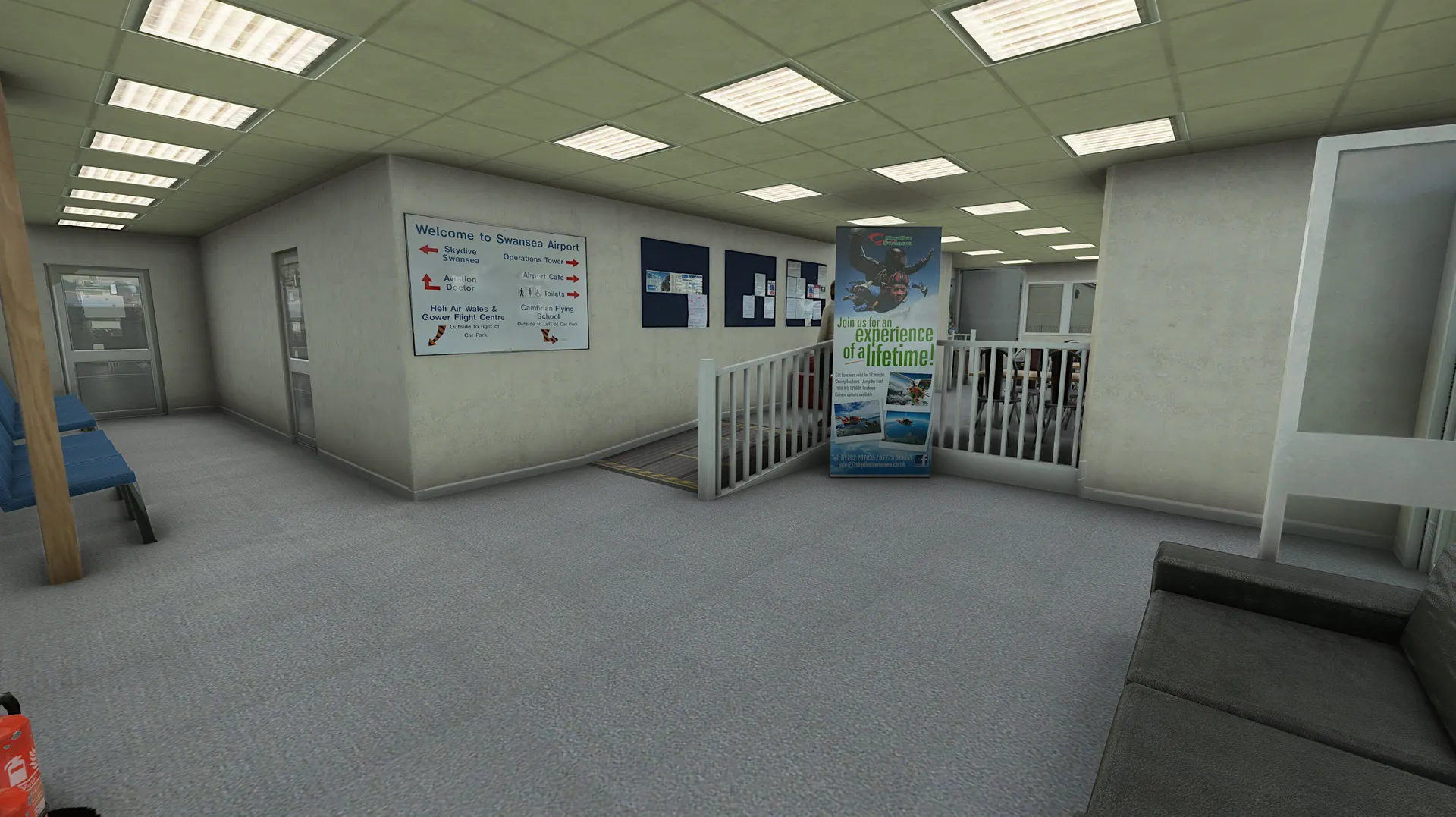 Аэропорт EGFH ( Свонси, Великобритания )