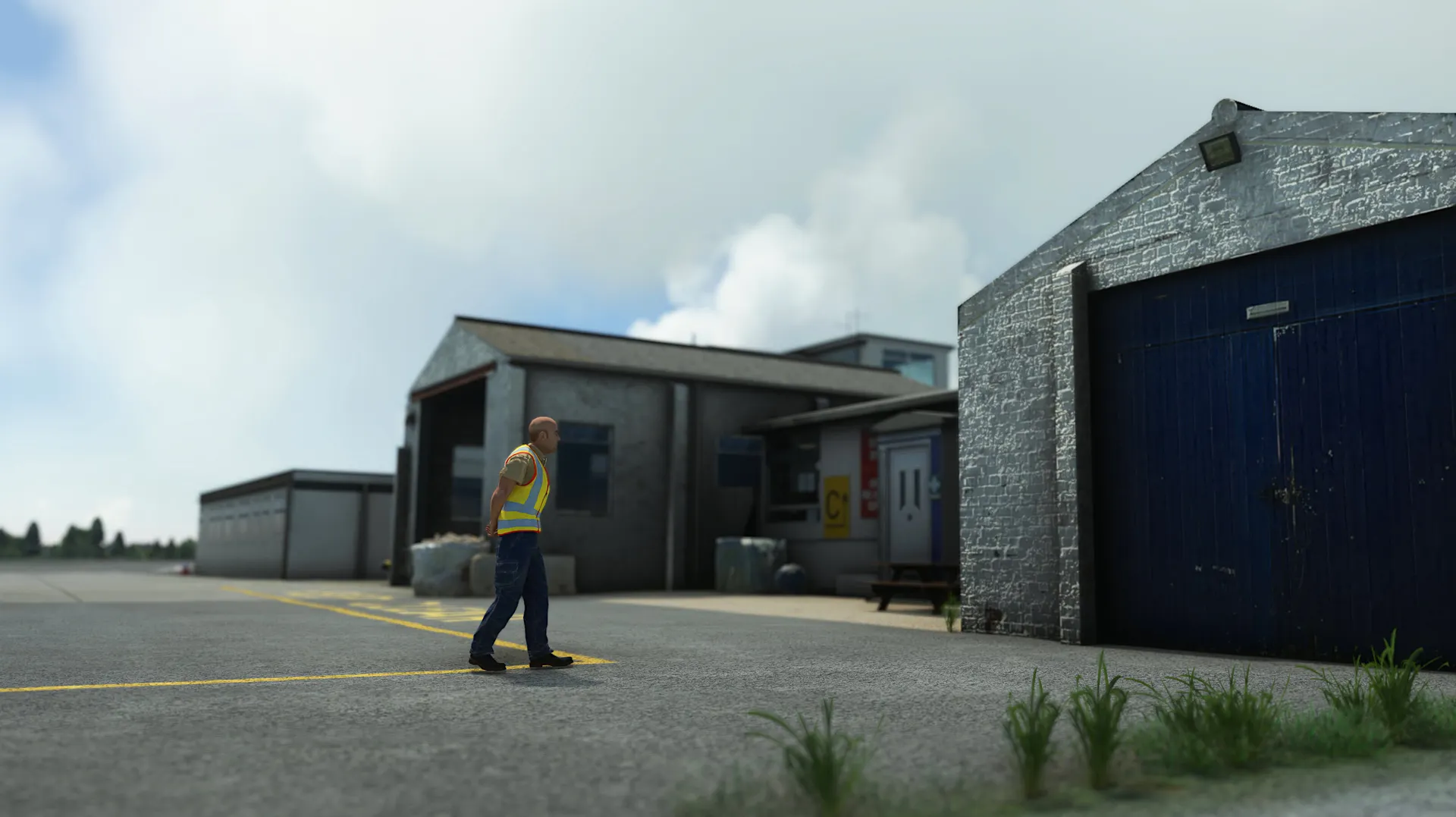 Аэропорт EGFH ( Свонси, Великобритания )