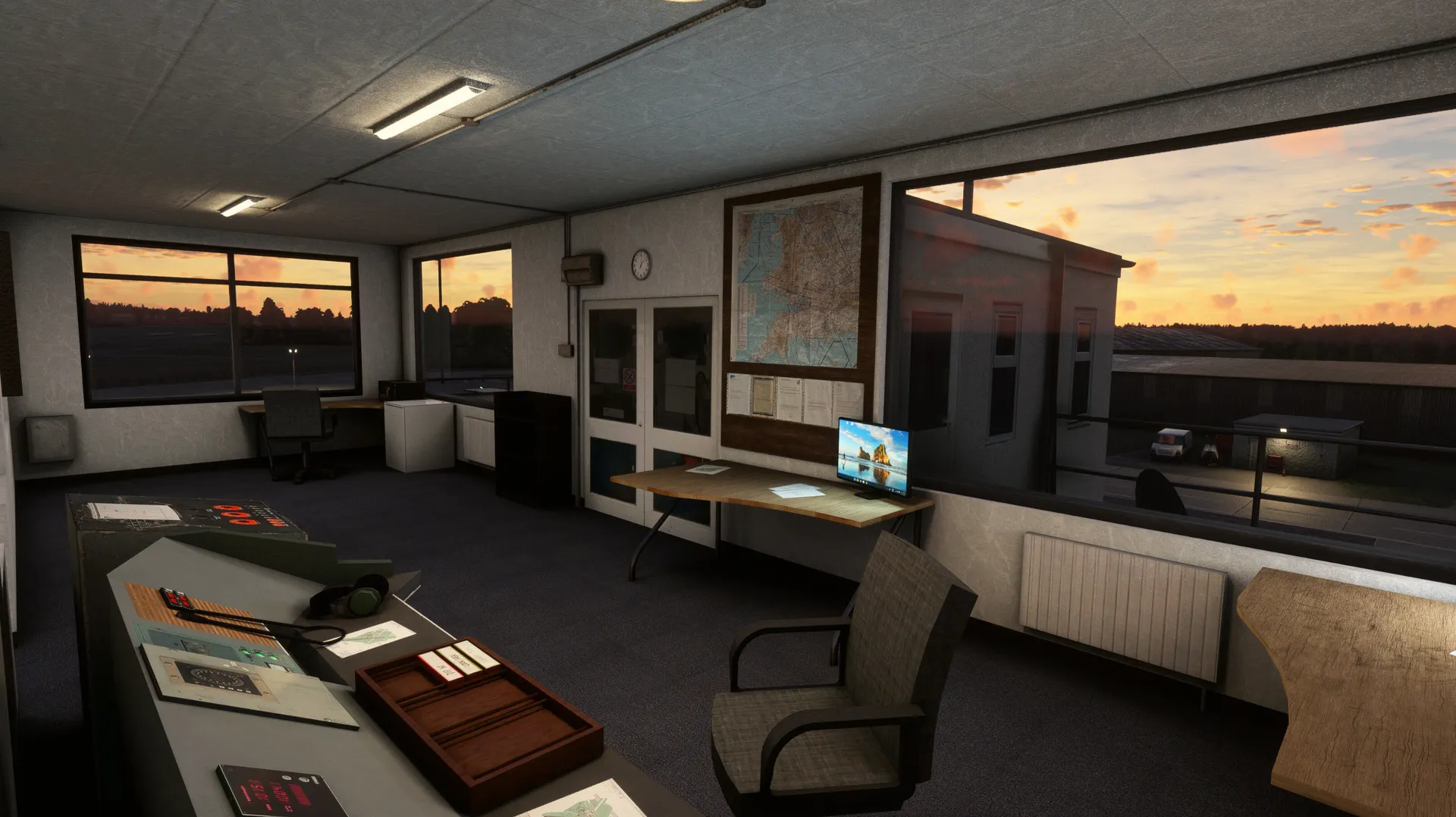 Аэропорт EGFH ( Свонси, Великобритания )