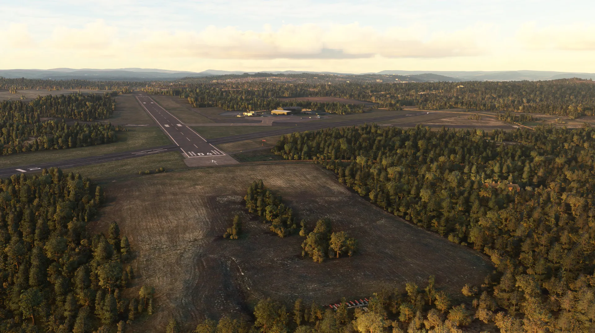 Аэропорт EGFH ( Свонси, Великобритания )