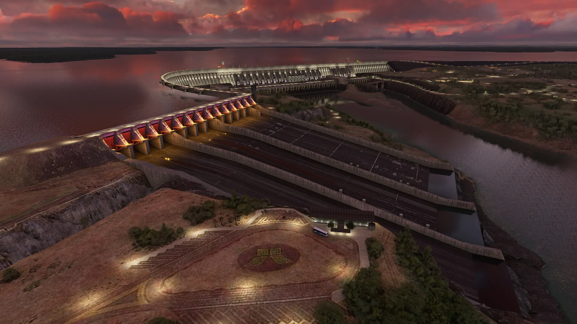 Плотина Итайпу, Водопады Игуасу лендмарки, Бразилия