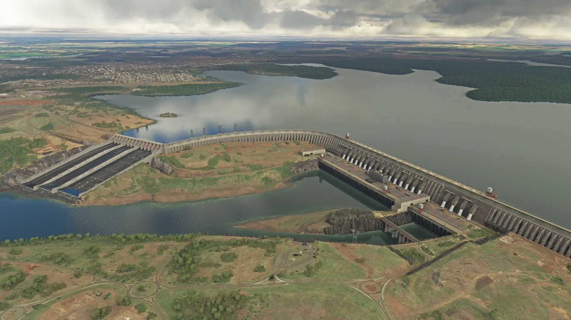 Плотина Итайпу, Водопады Игуасу лендмарки, Бразилия