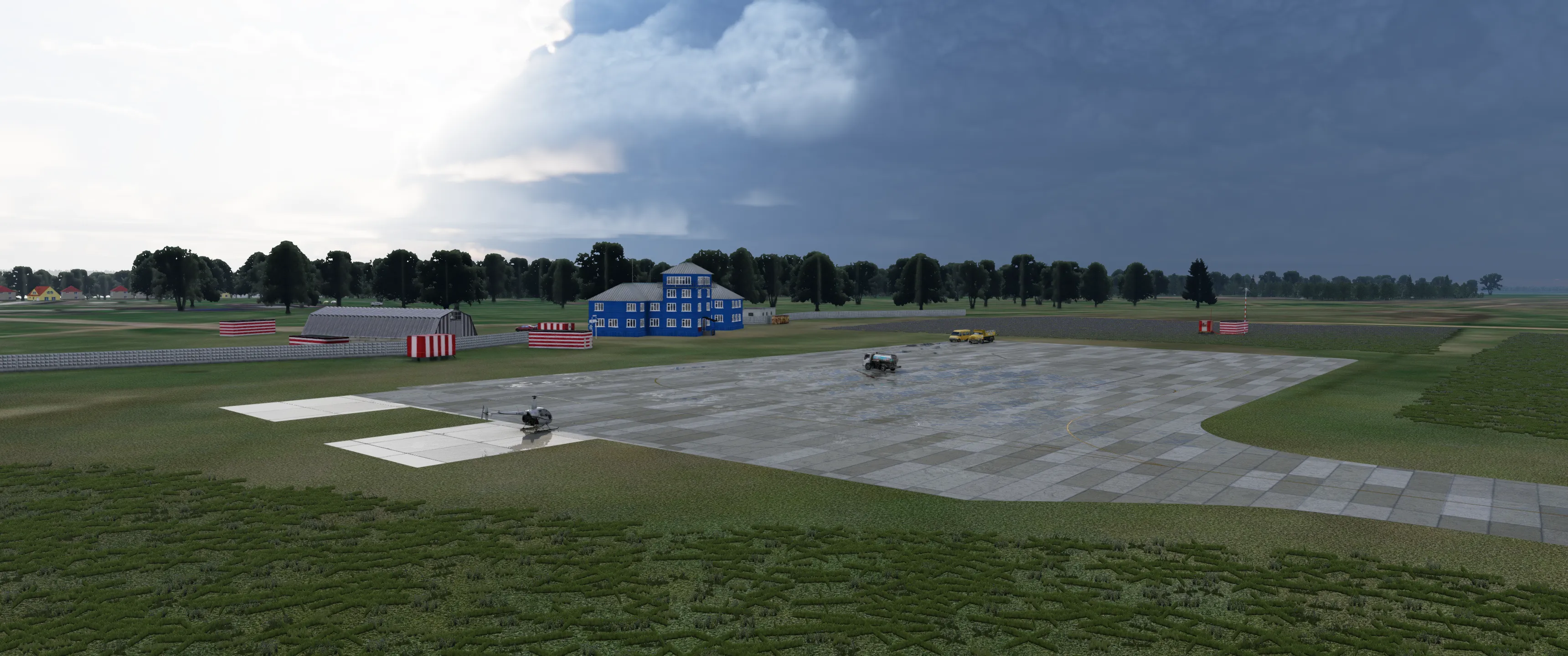 Аэропорт ULAE ( Мезень, Россия )