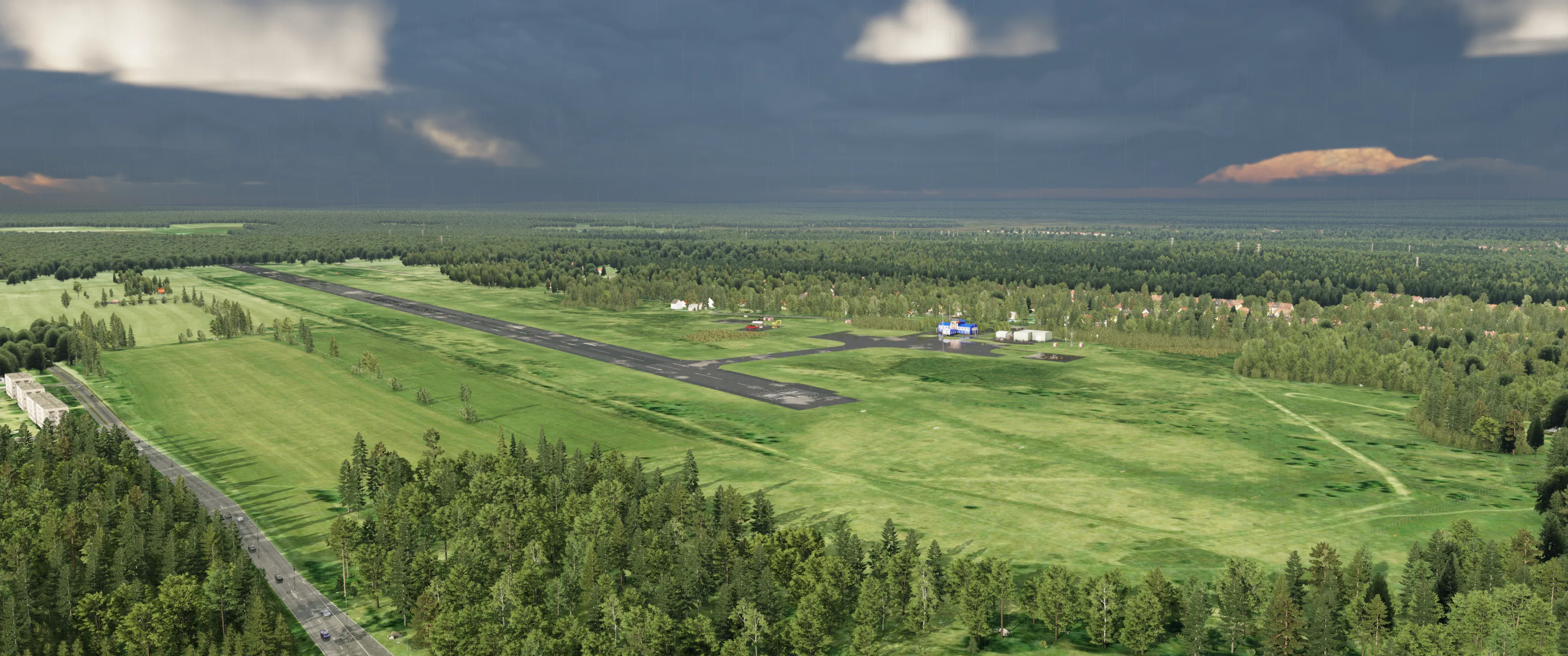 Аэропорт ULWU ( Великий Устюг, Россия )